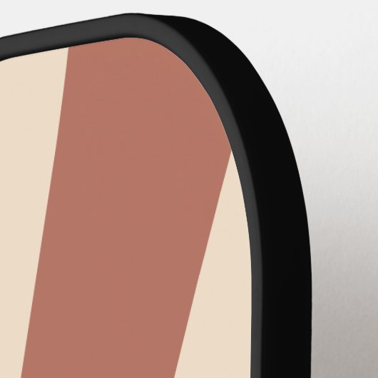 モダンレトロ名前をカスタムするおもしろいヴィンテージ日が差すこと ピックルボールラケット (左詳細)