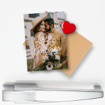 モダンレトロ愛と感謝してい写真の結婚 マグネット<br><div class="desc">モダンレトロ愛と感謝してい光のマグ結婚ネット</div>