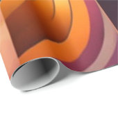 モダンレトロ抽象芸術スクウェアコレクション ラッピングペーパー (ロールコーナー)