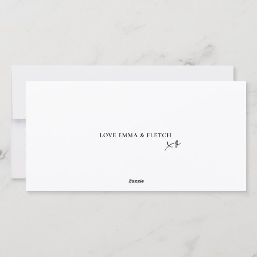 モダンレトロ明るい色のピンクオレンジ色のスクリプトドッグ シーズンカード (裏面)