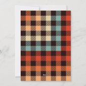 モダンレトロ格子状ヴィンテージ樹工事業 シーズンカード (裏面)