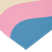 モダンレトロ液旋回カラフル抽象芸術 テーブルクロス (アングル)