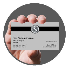 モダンレトロ溶接建築 名刺