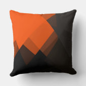 モダンレトロ色ジオメトリック#28 クッション (裏面)