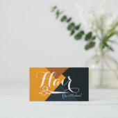 モダンレトロ色美容師#9 名刺 (スタンド正面)