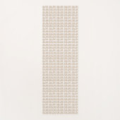 モダンレトロ花嫁バチェロレッテパーティー ヴィンテージ ヨガマット (正面)