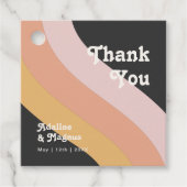 モダンレトロ70のレインボーダークサンキュー フェイバータグ (正面)