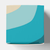 モダンレトロ70カラフルsレインボー結婚ウェーブ フェイバーボックス (上部)