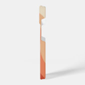 モダンレトロ70sスタイルストライプ iPhoneケース (左側面)