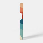 モダンレトロ70sスタイルストライプ iPhoneケース (右側面)