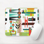 モダンレトロ マウスパッド (マウス)