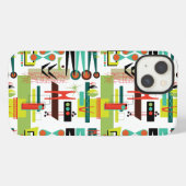 モダンレトロ iPhoneケース (裏面横)