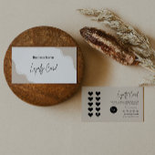 モダンロイヤリティカードテンプレート、 ロイヤリティカード