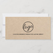 モダンロゴシンプルギフト素朴証書 (裏面)