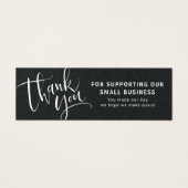 モダンロゴ付きスクリプ感謝していト (正面)