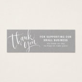 モダンロゴ付きスクリプ感謝していト (正面)