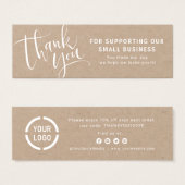 モダンロゴ付きスクリプ感謝していト (正面&裏面)