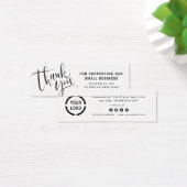 モダンロゴ付きスクリプ感謝していト (デスク)