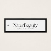 モダンロゴ衣料つるラベル (正面)