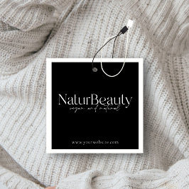 モダンロゴ衣料つるラベル