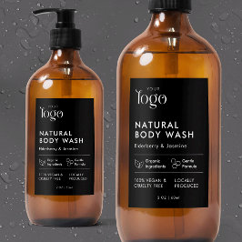 モダンロゴ コスモボトル 耐水製品ラベル フードラベル