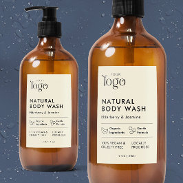 モダンロゴ コスモボトル 防水製品ラベル フードラベル