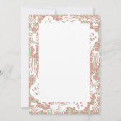 モダンロサンゼルスエレガントシティスカイラインカード 招待状 (裏面)