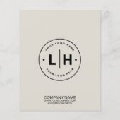 モダンロパーソナライズされたゴ事業 チラシ (裏面)