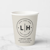 モダンロパーソナライズされたゴ事業 紙コップ (正面)