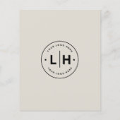 モダンロパーソナライズされたゴ・フォト・ビジネス チラシ (裏面)