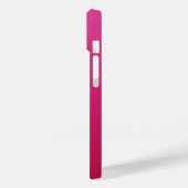 モダンロマンチックハートモノグラムフォト座標デザイン Case-Mate iPhoneケース (裏面 / 左)