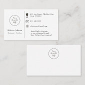 モダンロミニマルゴの追加 名刺 (正面/裏面)