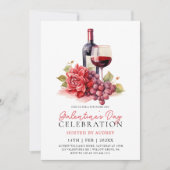 モダンローズ ワインチャンピオン ガレンティンズデーパーティ 招待状 (正面)