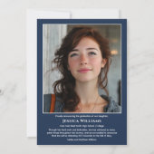 モダンローレルズ３　フォトクラス２０２６　卒業 案内状 (裏面)