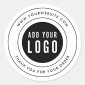 モダンロ縁どゴを追加 ラウンドシール (正面)