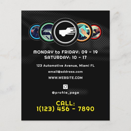 モダンロ車のロ チラシ (裏面)