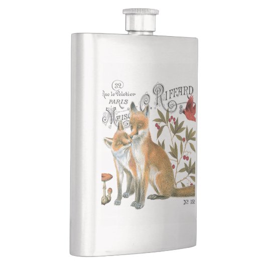 モダンヴィンテージキツネ フラスク (右)