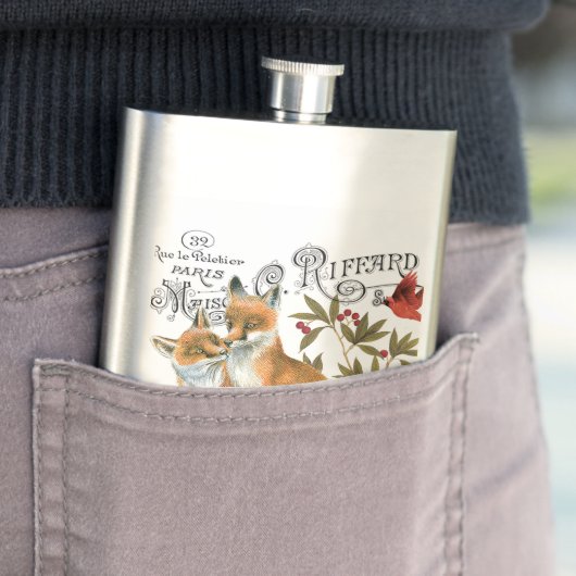 モダンヴィンテージキツネ フラスク (インサイチュ)