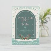 モダンヴィンテージクラシックウィンターピースラブ シーズンカード (スタンド正面)