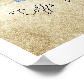 モダンヴィンテージコーヒーポットグラインダーウォーターカラーアート ポスター (角)