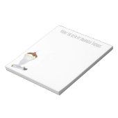 モダンヴィンテージシンプルアイスクリームサンデおもしろい ノートパッド (回転)