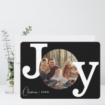 モダンヴィンテージタイプライター家族クリスマスフォト