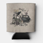 モダンヴィンテージハロウィンスカル 缶クーラー (正面)