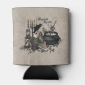 モダンヴィンテージハロウィンスカル 缶クーラー (裏面)