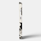 モダンヴィンテージハロウィンスカル Case-Mate iPhoneケース (裏面 / 左)