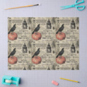 モダンヴィンテージハロウィンティッシュペーパー 薄葉紙 (クラフト)