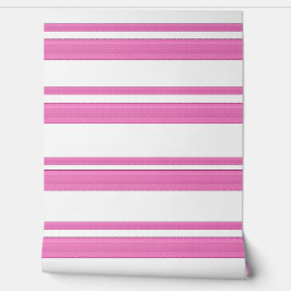 モダンヴィンテージピンクの抽象芸術線 壁紙