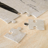 モダンヴィンテージファームハウス自然パズル ジグソーパズル (側面)