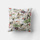 モダンヴィンテージフランスのビーツ&フラワーズ装飾用クッション クッション (裏面)