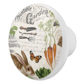 モダンヴィンテージフランスのファームハウスガーデンラビット セラミックノブ (右)